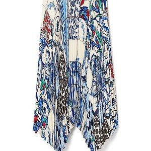 Tory Burch Sunburst Pleated Skirt Size 12 NWT (Retails$498)